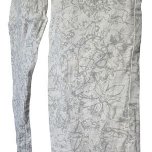 CITY DKNY FUNKY FUN PRINY OFFWHITE JEANS - 10